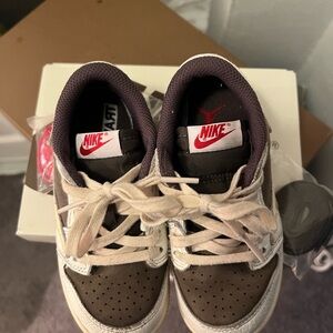 Nike Chocolate and Ivory Sneakers